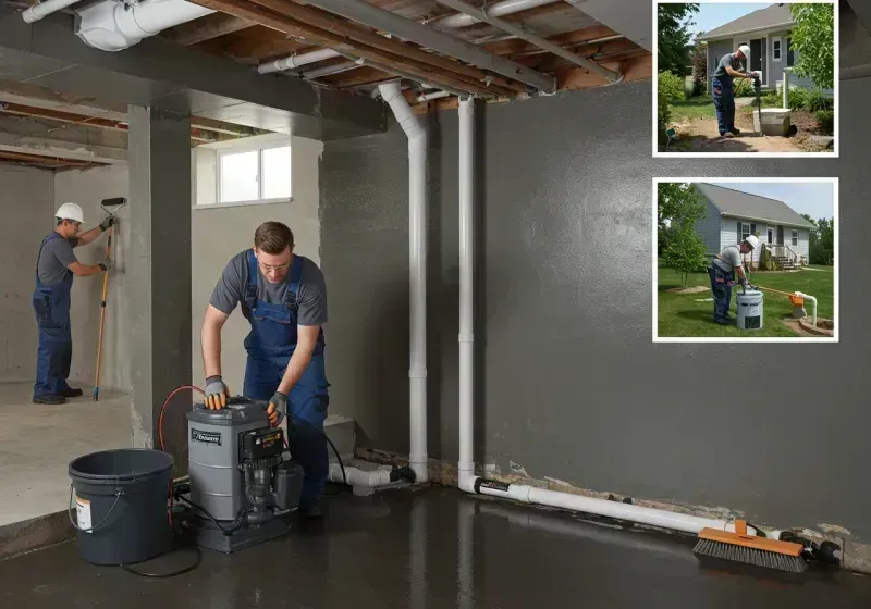 Basement Waterproofing and Flood Prevention process in Murray County, OK